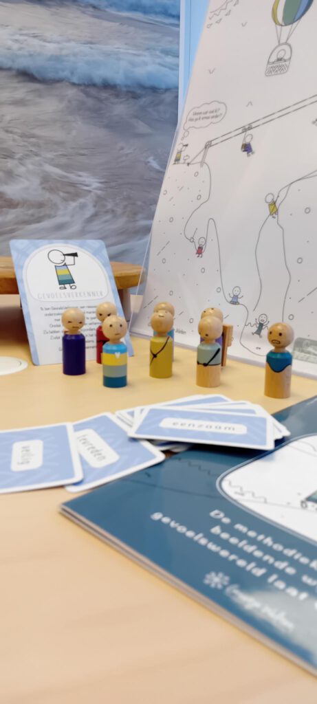 GevoelsVerkenner gebruikt tijdens kindercoaching bij Plezier in Leren